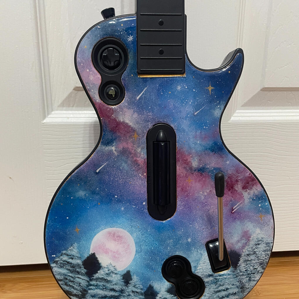 Starry Night Sky Les Paul GH Plate